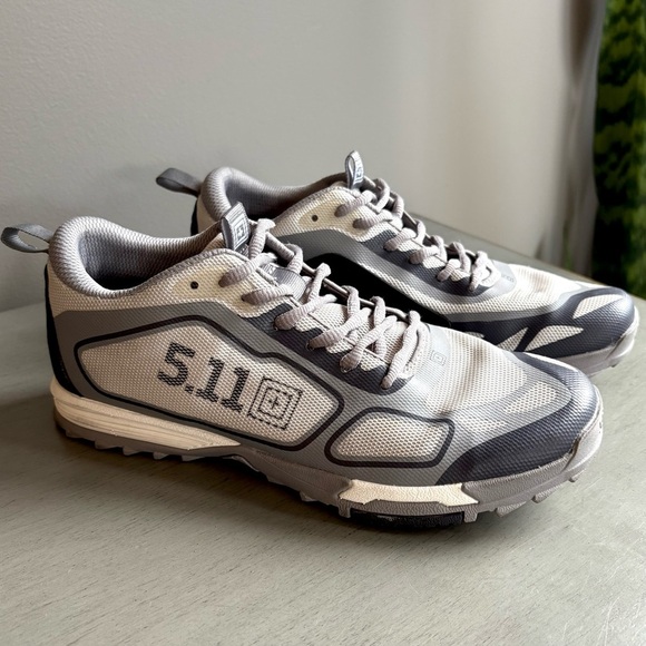 5.11 Tactical Women ABR 16005 Trainer Lunar Sneakers US 8 Gray Lace Up Athletic - Picture 5 of 14
